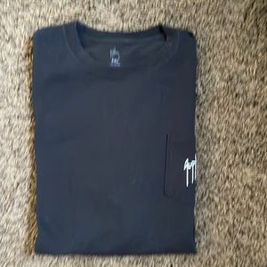 Men’s 3XL Guy Harvey black short sleeve t-shirt with 🦈 shark picture on back.